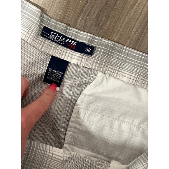 Chaps Golf Shorts, Tan, Size 38, 830-X - Picture 2 of 3